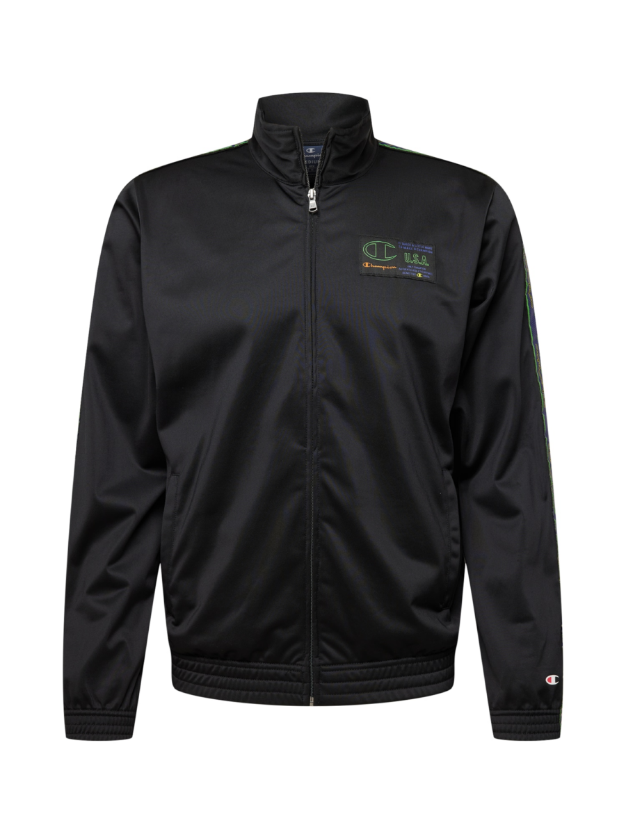 Champion Authentic Athletic Apparel Tréningdzseki  sötétkék / fűzöld / mandarin / fekete-Hungary
