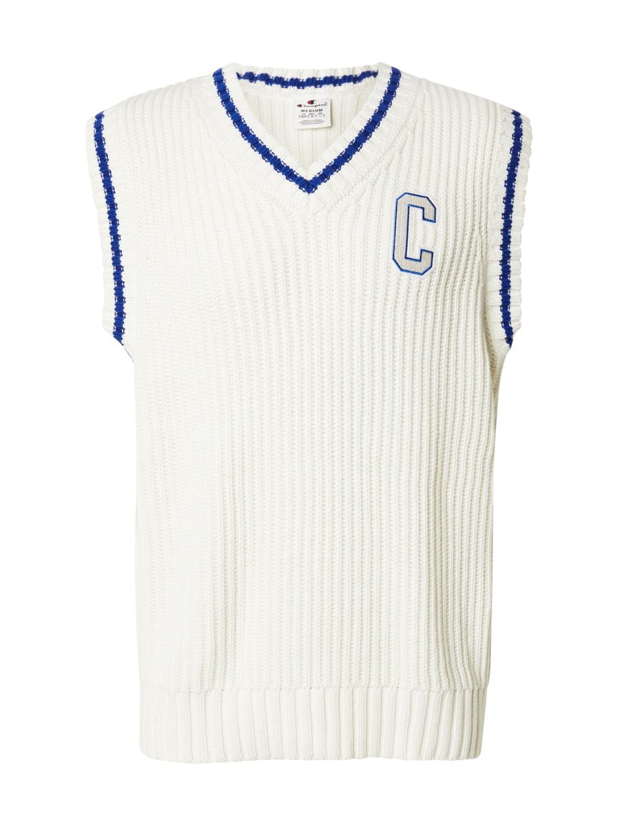 Champion Authentic Athletic Apparel Ujjatlan pulóverek  krém / kék-Ár