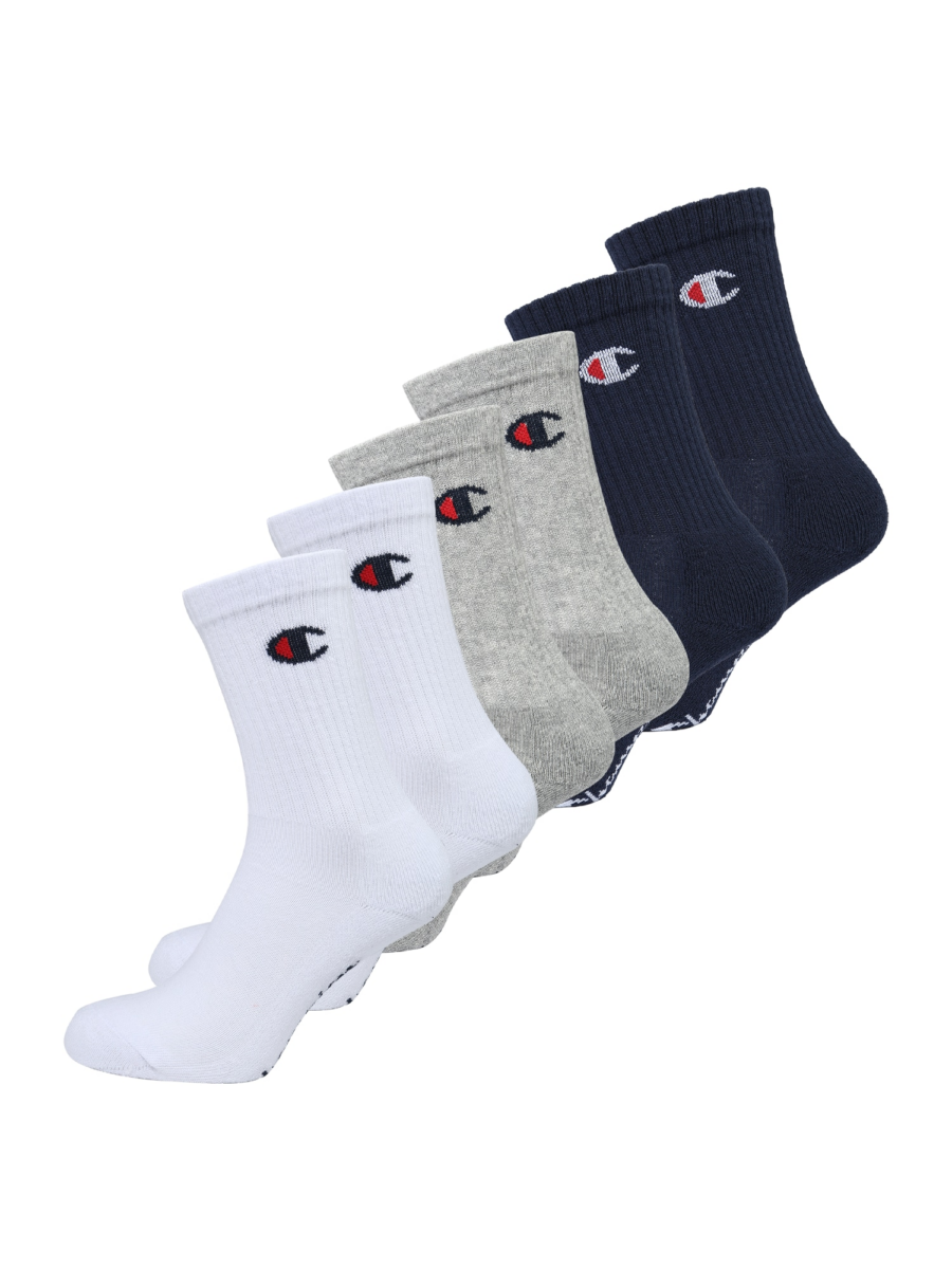 Champion Authentic Athletic Apparel Zokni  tengerészkék / szürke melír / piros / fehér-Hungary