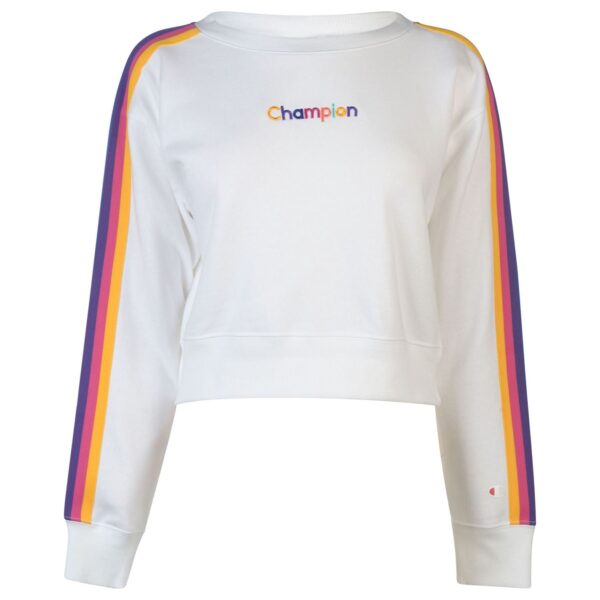 Champion Rainbow Tape Crew pulóver