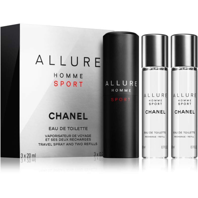 Chanel Allure Homme Sport Eau de Toilette uraknak 3x20 ml-Ár