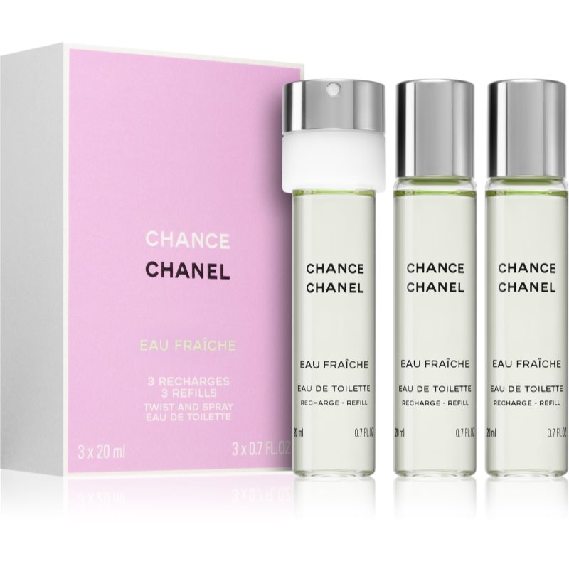 Chanel Chance Eau Fraîche Eau de Toilette hölgyeknek 3x20 ml-Ár
