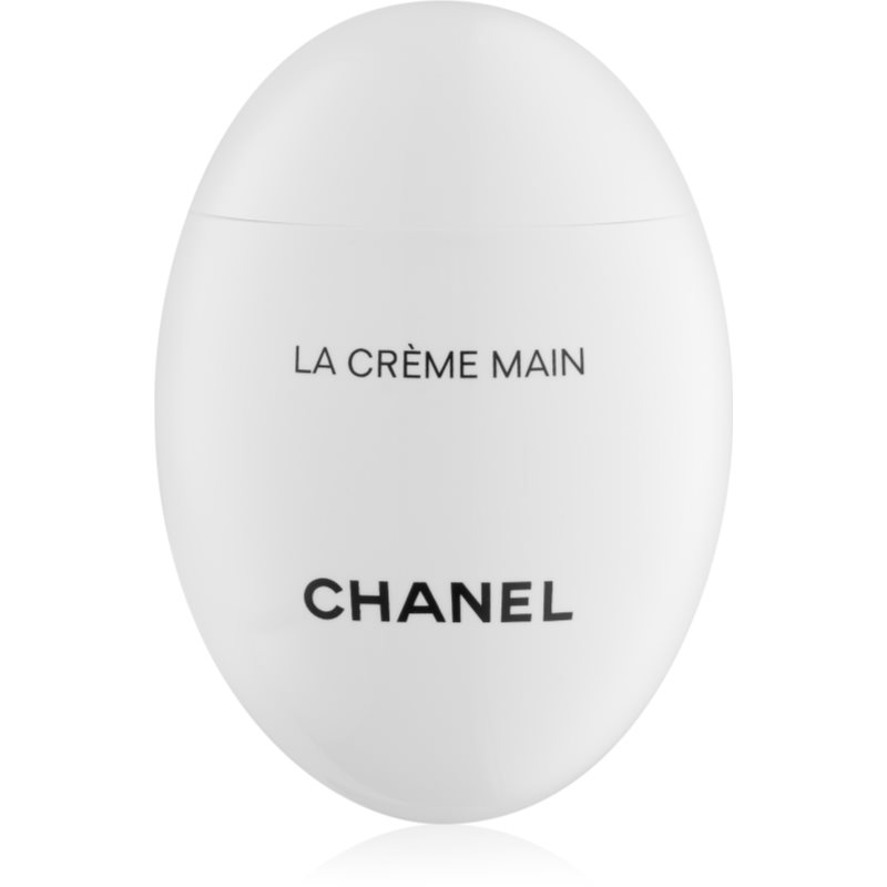 Chanel La Crème Main hidratáló krém kézre és körmökre bőrvilágosító hatással 50 ml-ár