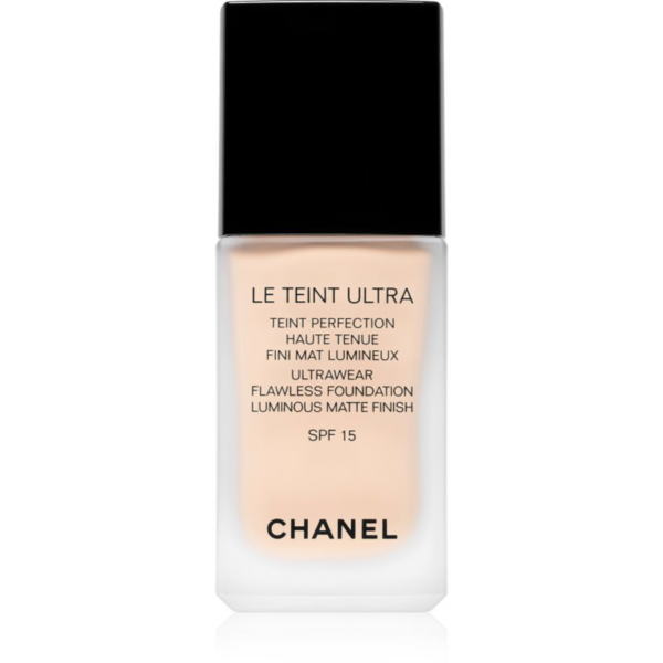 Chanel Le Teint Ultra tartós matt alapozó SPF 15 árnyalat 22 Beige Rosé 30 ml-Ár