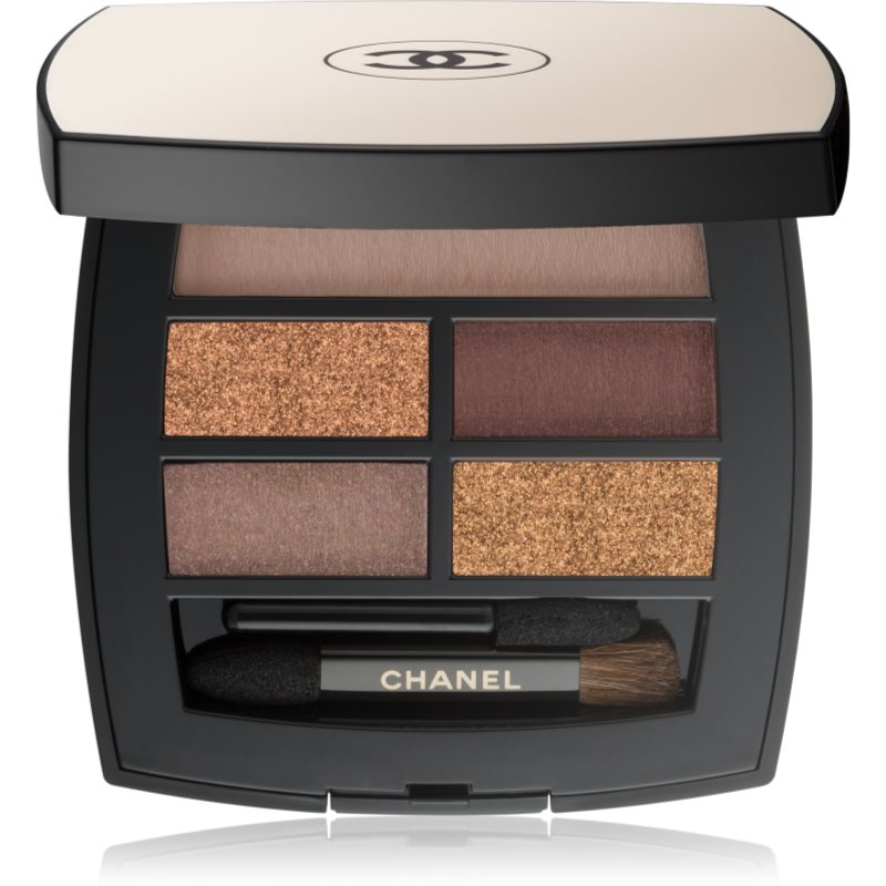 Chanel Les Beiges Eyeshadow Palette szemhéjfesték paletta árnyalat Deep 4.5 g-Eredeti