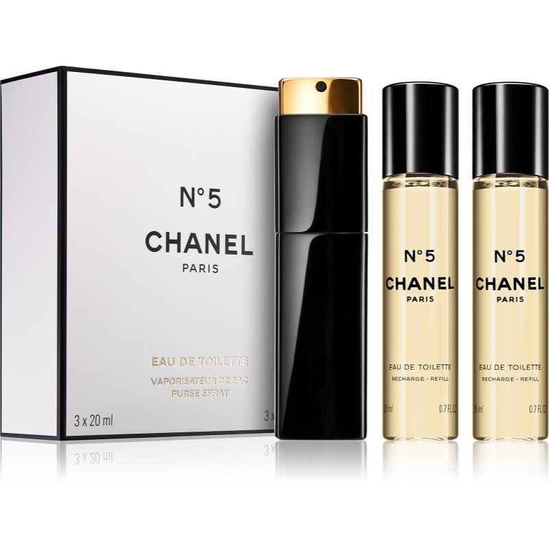 Chanel N°5 Eau de Toilette hölgyeknek 3 x 20 ml-Eredeti