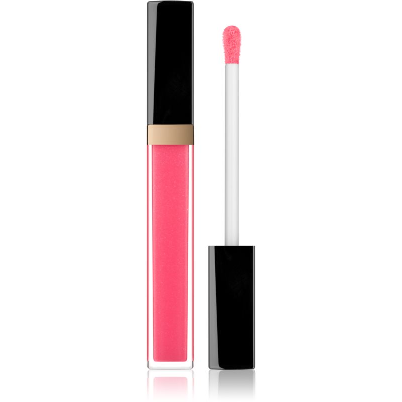 Chanel Rouge Coco Gloss ajakfény hidratáló hatással árnyalat 728 Rose Pulpe 5