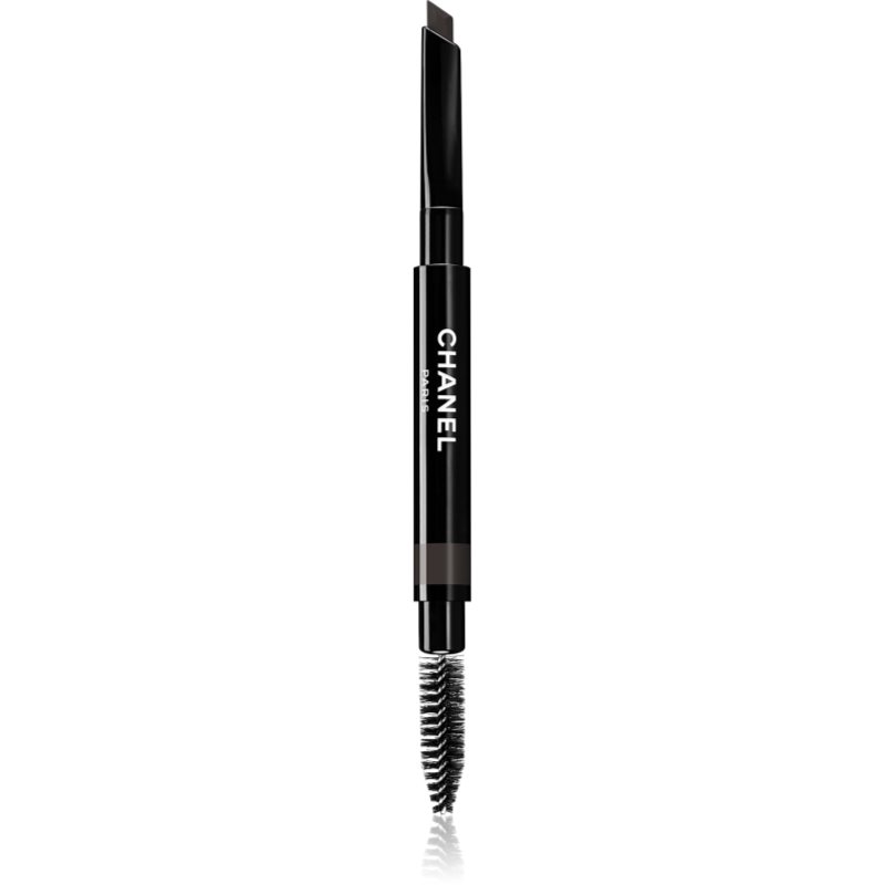 Chanel Stylo Sourcils Waterproof vízálló szemöldökceruza kefével árnyalat 812 Ebène 0.27 g-Eredeti