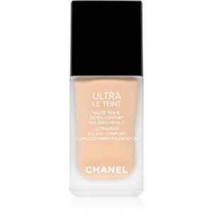 Chanel Ultra Le Teint Flawless Finish Foundation tartós matt alapozó egységesíti a bőrszín tónusait árnyalat B20 30 ml-Ár