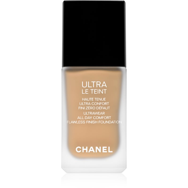 Chanel Ultra Le Teint Flawless Finish Foundation tartós matt alapozó egységesíti a bőrszín tónusait árnyalat B50 30 ml-Ár