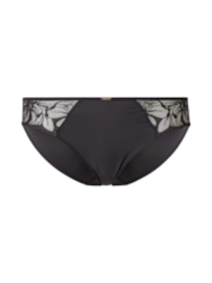 Chantelle Slip 'FLEURS'  fekete-Hungary