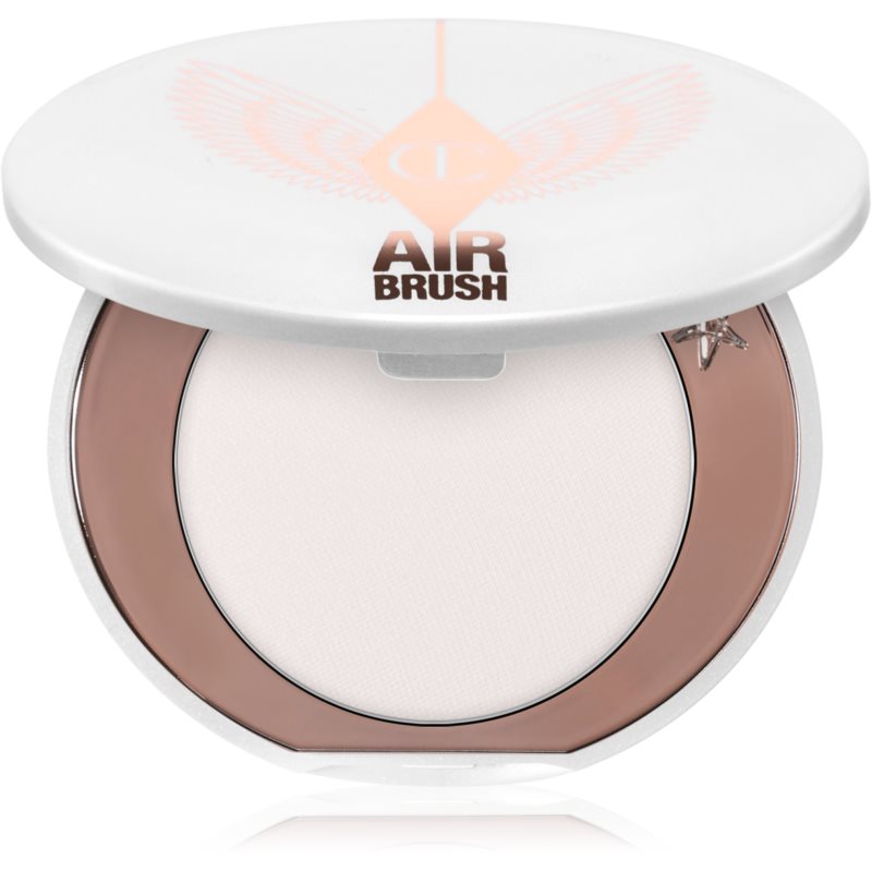 Charlotte Tilbury Airbrush Brightening Flawless Finish Highlighter kőpúder utazási csomag árnyalat Fair-Medium 3.4 g