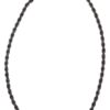 Charon Intertwine gunmetal necklace