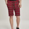 Checker Shorts red/blk