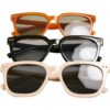 Chicago Sunglasses 3-Pack Black/Brown/Light Beige