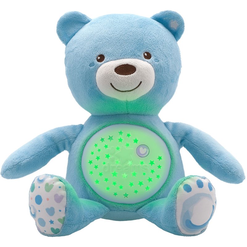 Chicco Baby Bear First Dreams projektor dallammal Blue 0 m+ 1 db-Ár