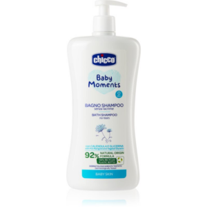 Chicco Baby Moments Bath Shampoo testsampon gyermekeknek születéstől kezdődően 0 m+ 750 ml-Ár