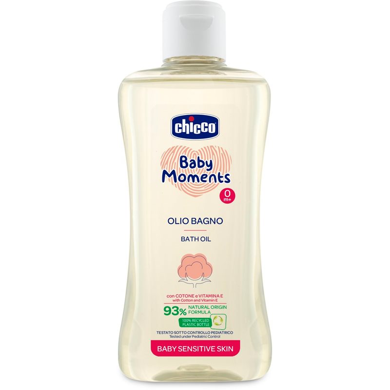 Chicco Baby Moments Sensitive fürdő olaj 200 ml-Ár