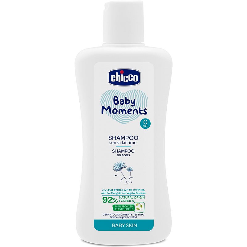 Chicco Baby Moments sampon gyermekeknek hajra 200 ml-Ár