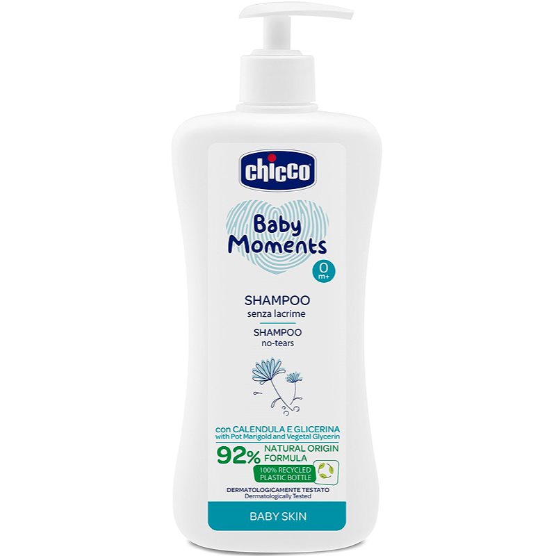 Chicco Baby Moments sampon gyermekeknek hajra 500 ml-Ár