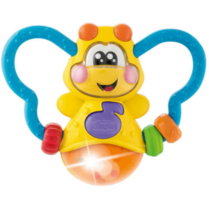 Chicco Baby Senses Lighting Bug rágóka csörgővel 1 db-Ár