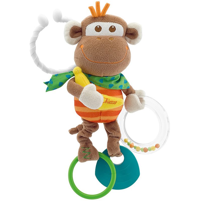 Chicco Baby Senses Monkey rágóka csörgővel 1 db-Ár