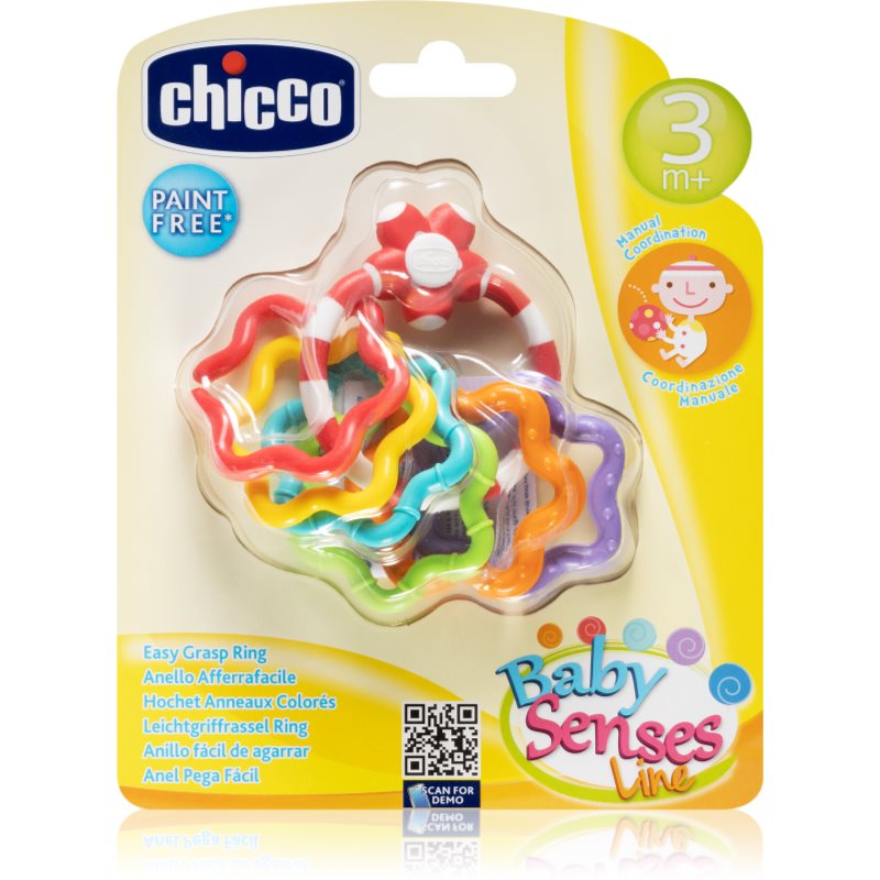 Chicco Baby Senses rágóka 3m+ Stars 1 db-Ár