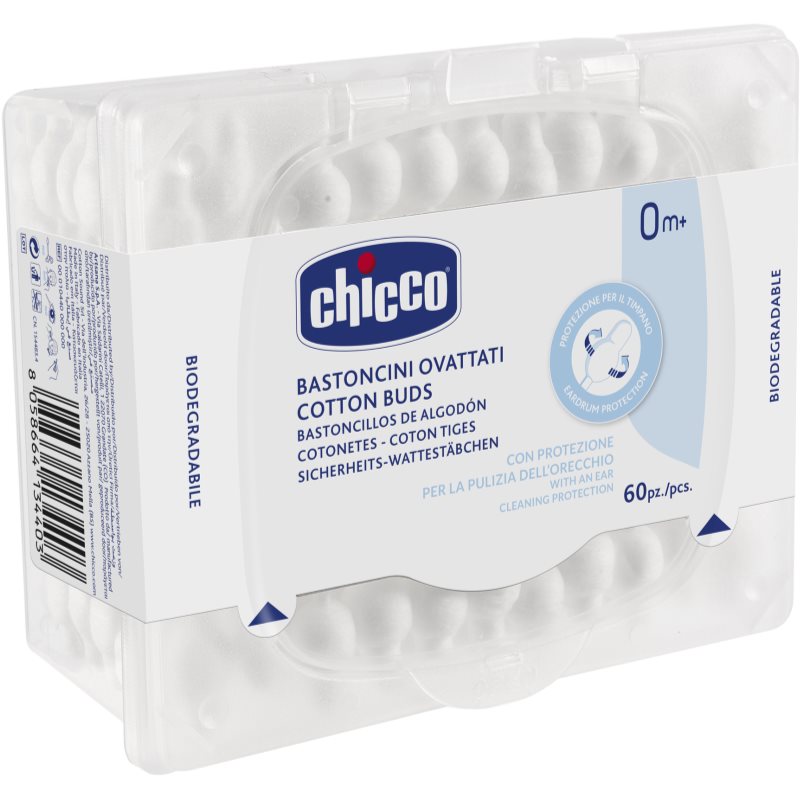 Chicco Cotton Buds fültisztítók gyermekeknek 60 db-Ár