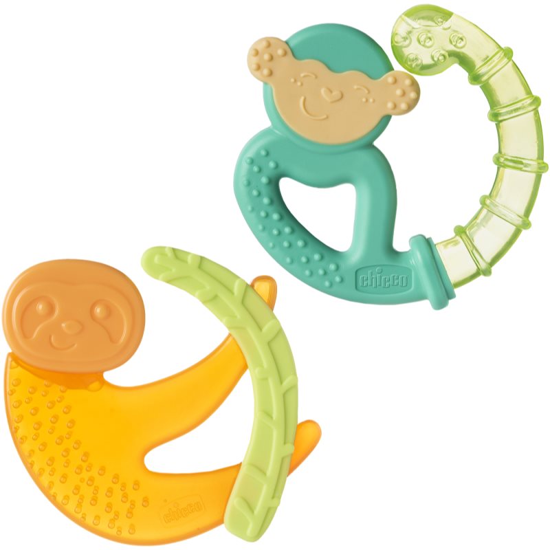 Chicco Fresh Monkey rágóka 4 m+ Turquoise 1 db-Ár