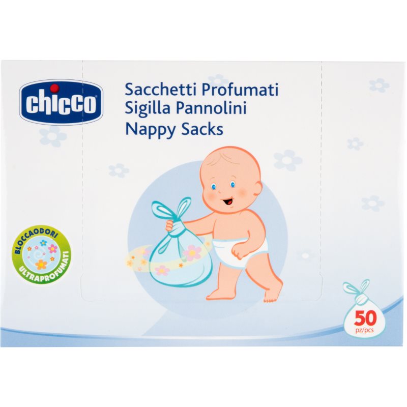 Chicco Nappy Sacks pelenkatároló zacskók 50 db-Ár