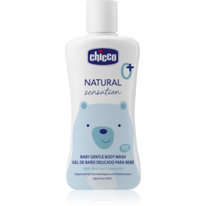 Chicco Natural Sensation Baby gyengéd tisztító gél gyermekeknek születéstől kezdődően 200 ml-Ár