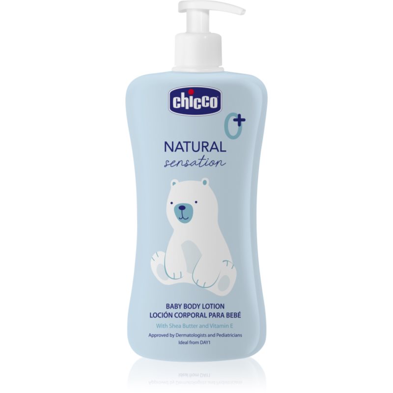Chicco Natural Sensation Baby testápoló tej gyermekeknek születéstől kezdődően 0+ 500 ml-Ár
