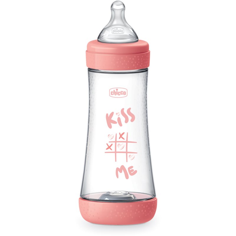 Chicco Perfect 5 cumisüveg 4 m+ Fast Flow Pink 300 ml-Ár