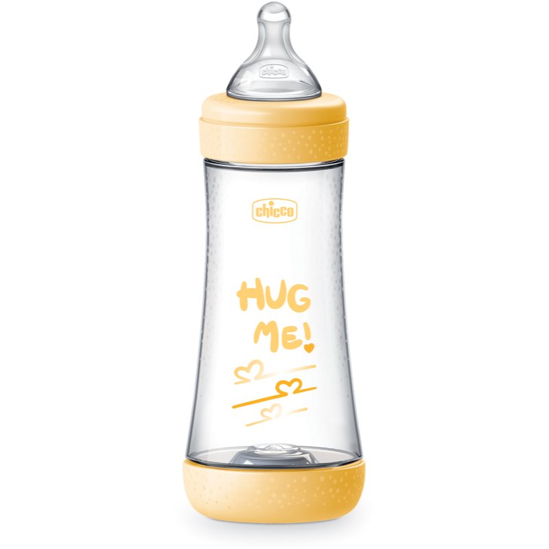 Chicco Perfect 5 cumisüveg 4 m+ Fast Flow Yellow 300 ml-Ár
