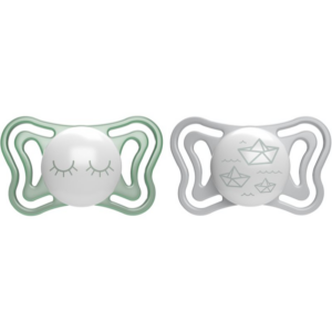 Chicco Physio Light Physio Forma Night cumi 16-36 m Green/Grey 2 db-Ár