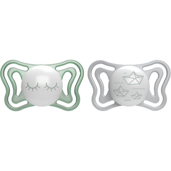 Chicco Physio Light Physio Forma Night cumi 16-36 m Green/Grey 2 db-Ár