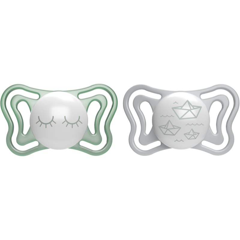 Chicco Physio Light Physio Forma Night cumi 16-36 m Green/Grey 2 db-Ár