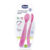 Chicco Soft Silicone kiskanál 6m+ Pink 2 db-Ár