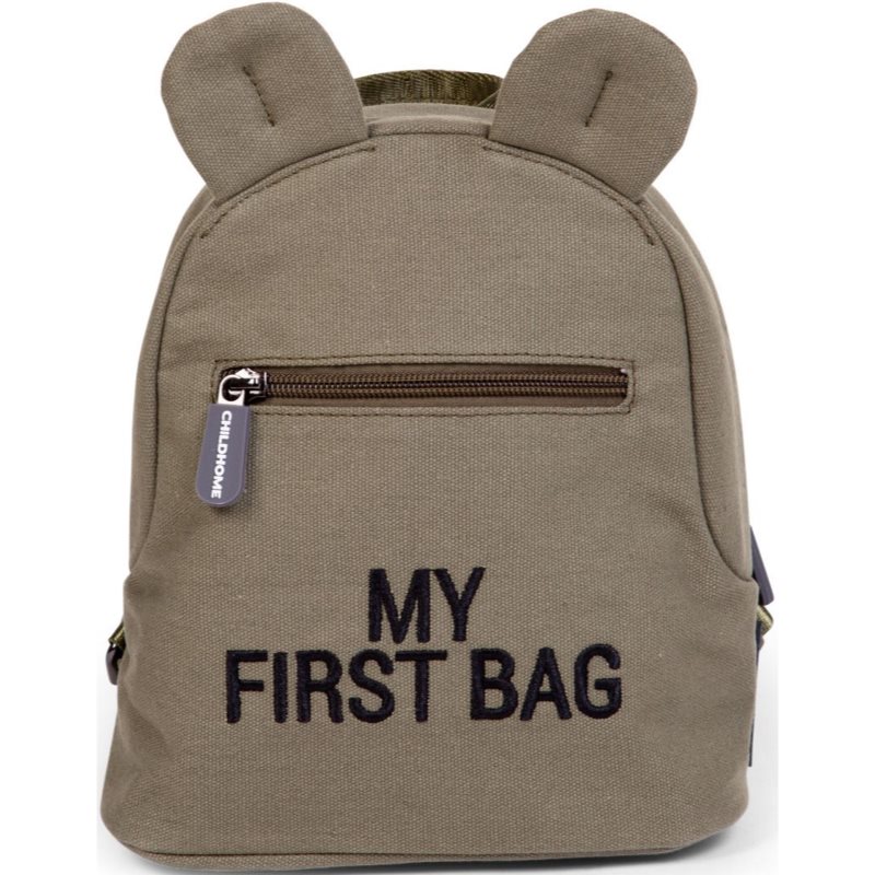 Childhome My First Bag Canvas Khaki gyermekhátizsák 23 x 7 x 23 cm 1 db-Ár