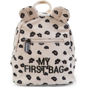 Childhome My First Bag Canvas Leopard gyermekhátizsák 20x8x24 cm-Ár
