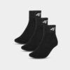 Children's Casual Socks Above the Ankle 4F (3pack) - Multicolor