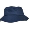 Children's Navy Beanie Flexfit Cotton Twill Bucket