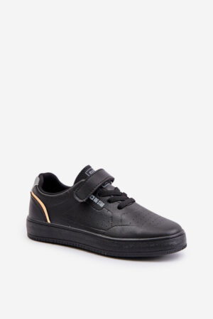 Children's Sneakers made of Eco Leather Velcro Big Star Black