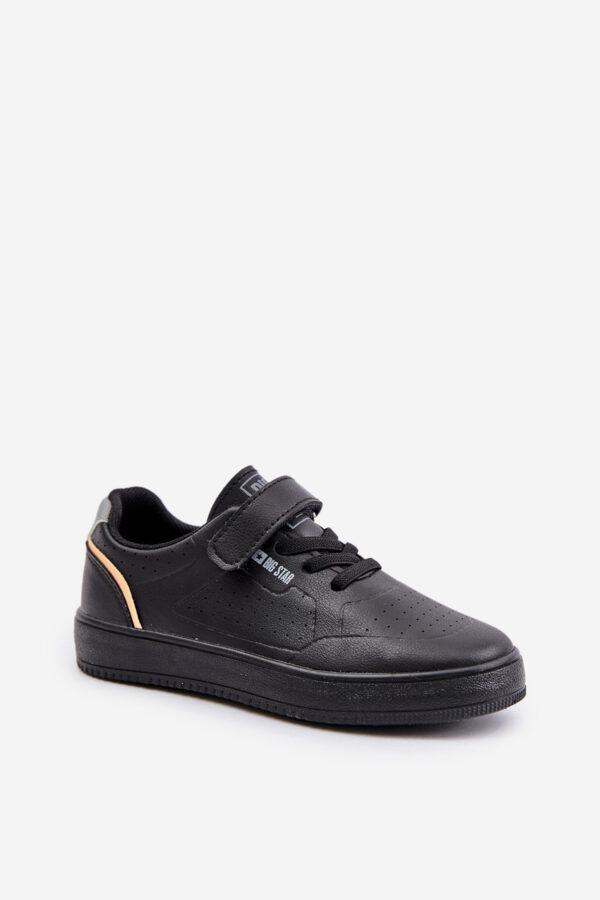 Children's Sneakers made of Eco Leather Velcro Big Star Black