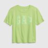 Children's T-shirt organic logo GAP - Girls