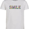 Children's T-shirt with short sleeves Colorful Smile white