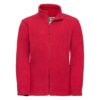 Children's fleece with long zipper 100% polyester