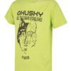 Children's functional T-shirt HUSKY Tash K bright green