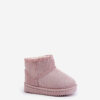 Children's insulated ankle snow boots pink Gooby