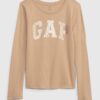 Children's organic T-shirt with GAP logo - Girls